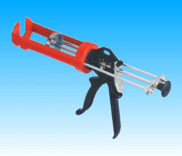 Pistola professionale manuale per ancorante chimico in cartucce coassiali