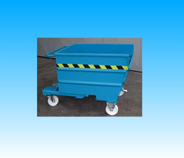 CARRELLO CONTENITORE INFORCABILE RIBALTABILE