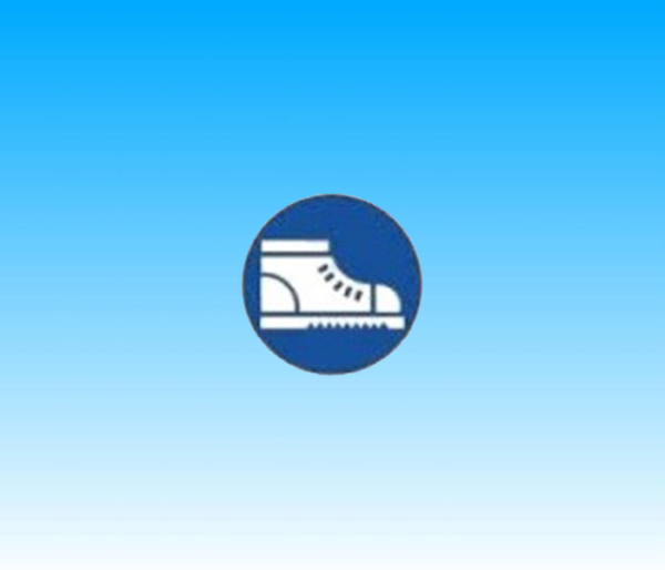 CARTELLO “CALZATURE DI SICUREZZA OBBLIGATORIE”