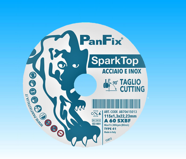 DISCHI SOTTILI DA TAGLIO SERIE “Spark top”