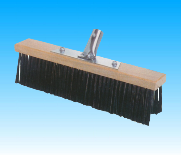 SCOPA INDUSTRIALE CON BASE IN LEGNO