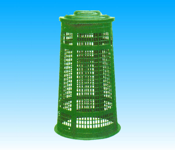 TRESPOLO TRONCOCONICO IN POLIETILENE PER SPAZZATURA