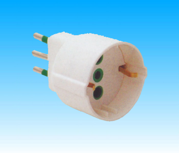 ADATTATORE SEMPLICE SCHUKO