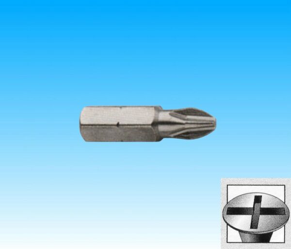 INSERTO PER AVVITATORI DA 1/4″ LARGHI,PER VITI IMPRONTA PH