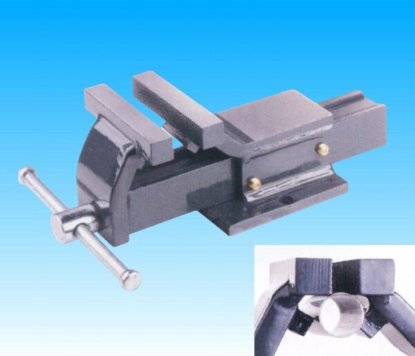 MORSA DA BANCO COSTRUITA CON PIATTI DI ACCIAIO C43 SALDATI