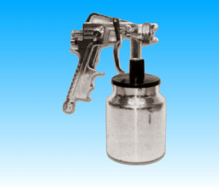 Pistola per verniciatura con serbatoio inferiore da gr 1000
