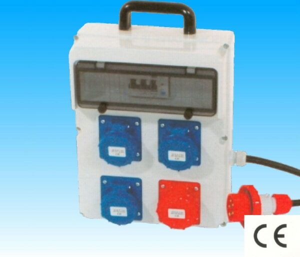 QUADRI DA CANTIERE PORTATILI 380V