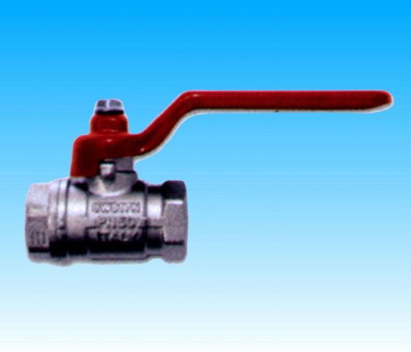 RACCORDI  FILETTO CILINDRICO ARIA-GAS RUBINETTO IN LINEA A SFERA F-F 3/8