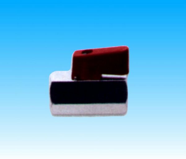 RACCORDI  FILETTO CILINDRICO ARIA-GAS RUBINETTO MINI A SFERA F-F 3/8: