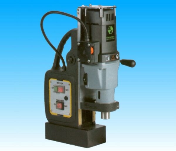 TRAPANO con SUPPORTO ELETTROMAGNETICO CONO MORSE 3